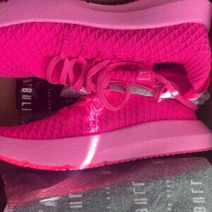 NOBULL Drive Knit Neon Pink Sneakers Women’s 9 NIB